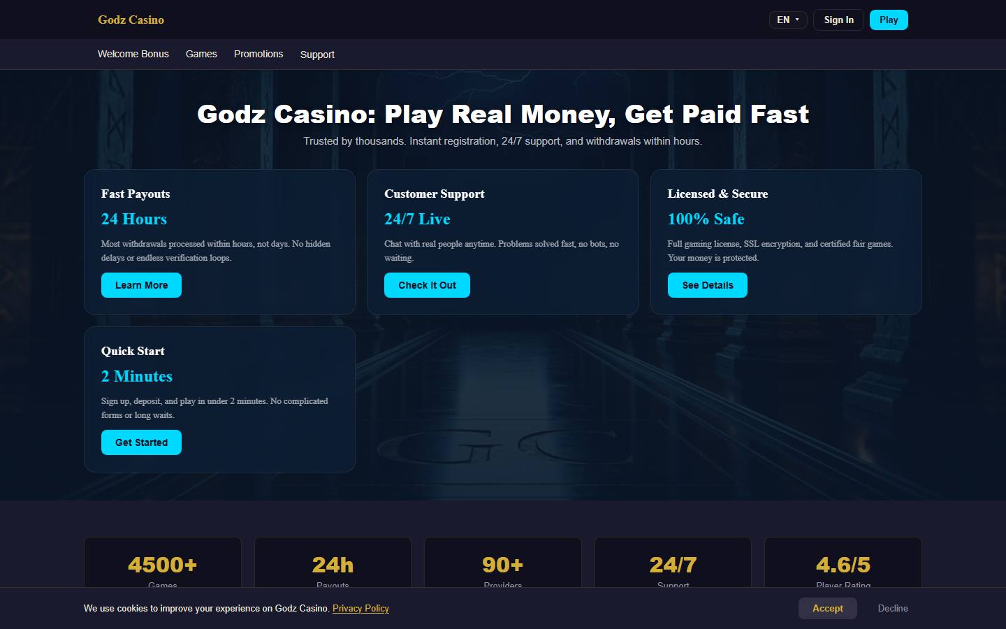 Godz Casino