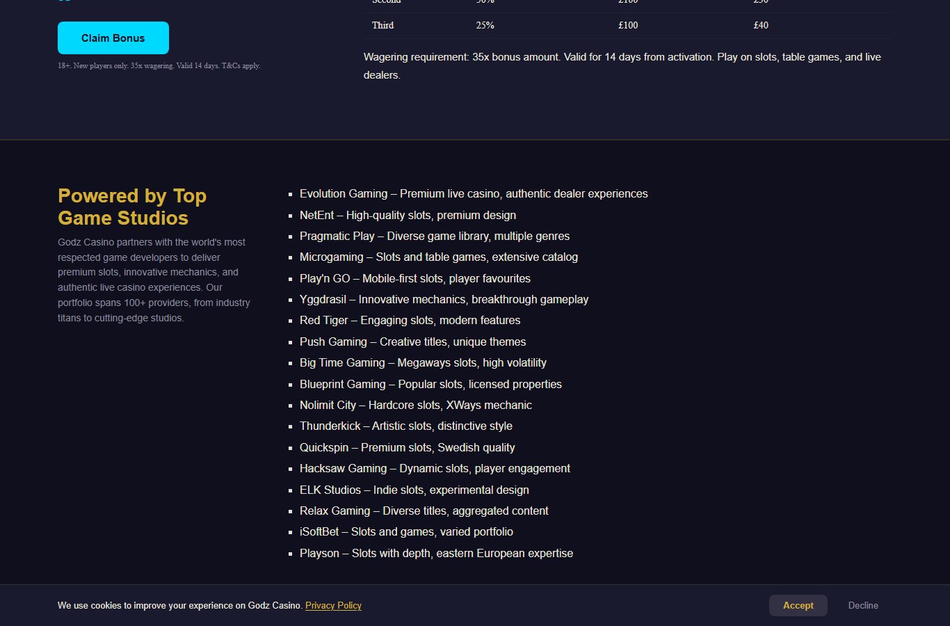 Godz Casino