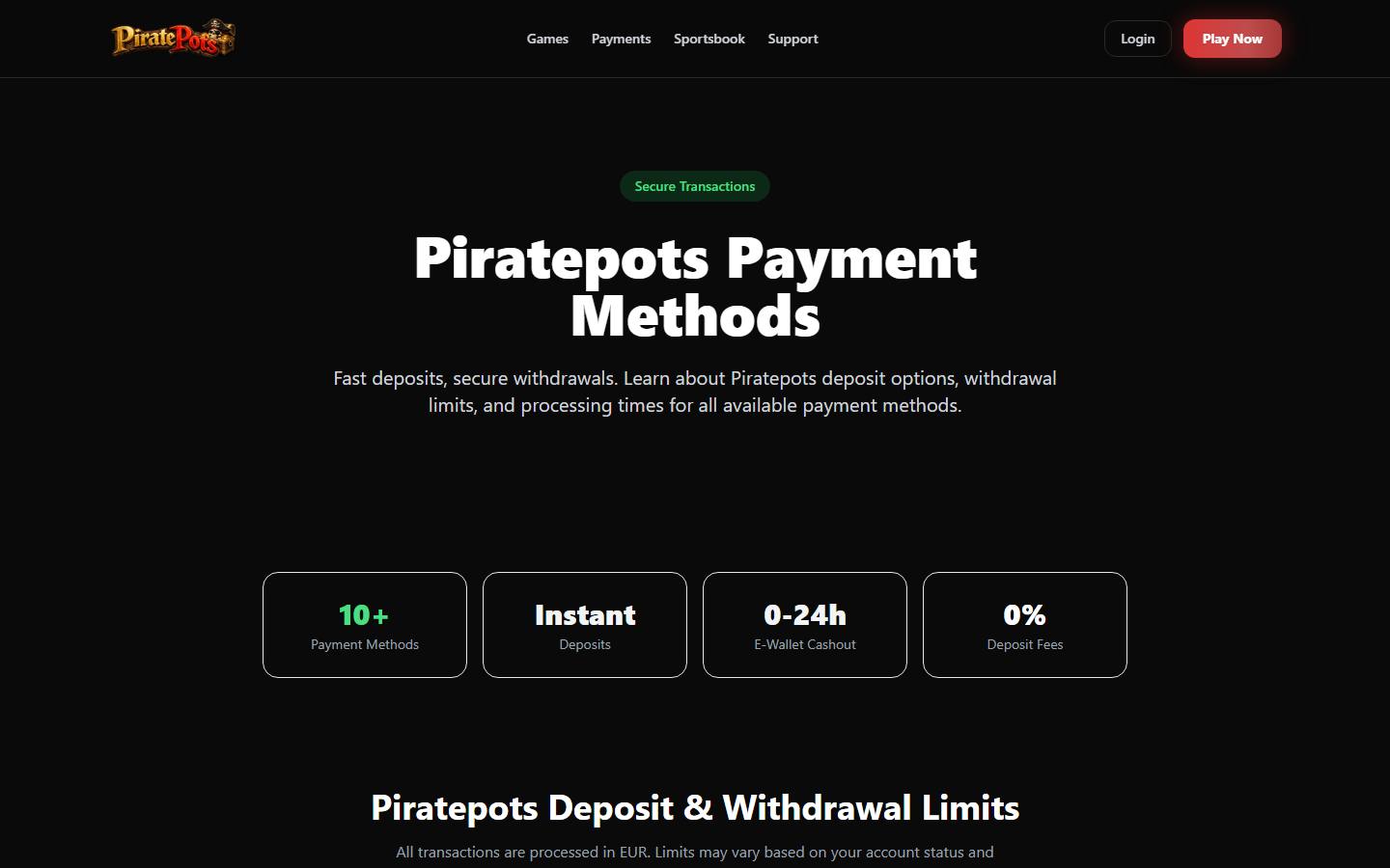 Piratepots Casino