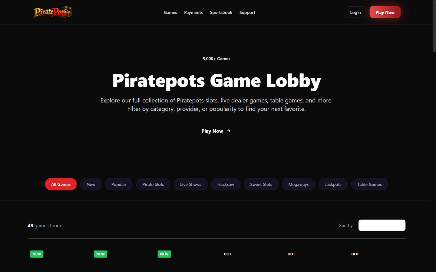 Piratepots Casino