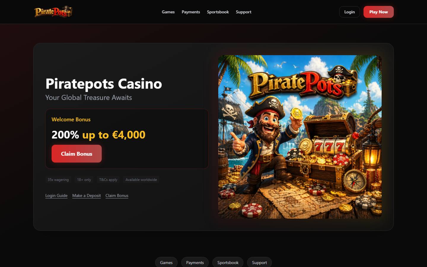 Piratepots Casino